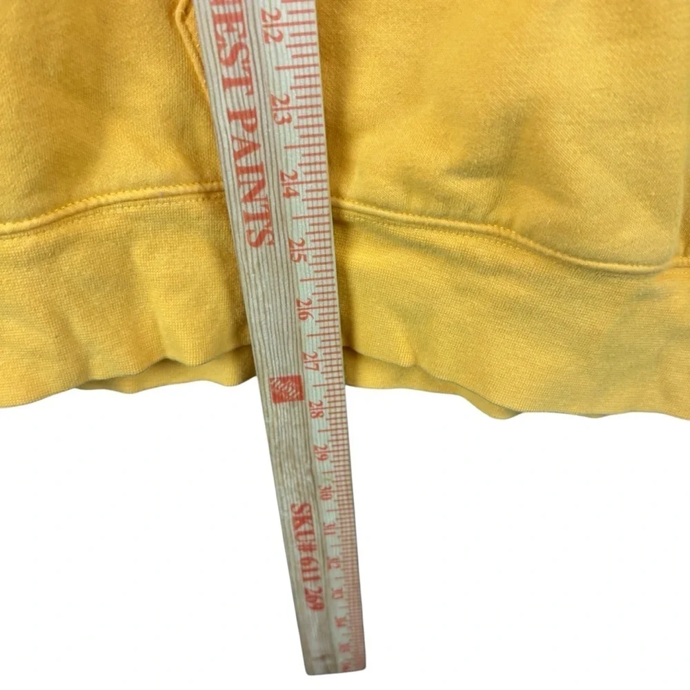 The North Face Half Dome Yellow Pullover Hoodie – Sz XL (Excellent Condition)